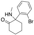 Structure of Bromoketamine