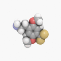 Animation of 2C-TFM molecule