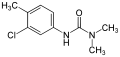 Chemical structure of Chlortoluron