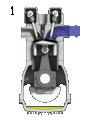 4 Stroke Engine Orthographic 3D