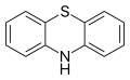Chemical structure of Phenothiazine