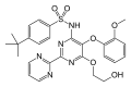 Chemical structure of Bosentan
