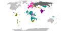 COVID-19 inactivated vaccines authorization map