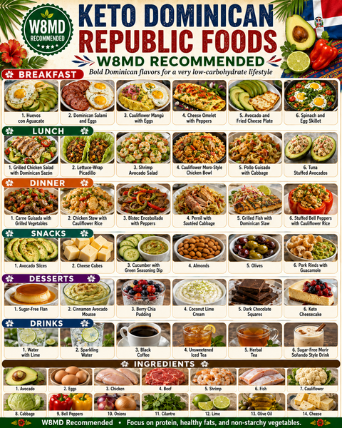 Keto Dominican foods
