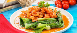 Pok coy seafood