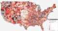 Unemployment Rate Map of the United States
