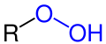 Hydroperoxide functional group