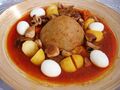 Bazin, a staple food in Libya