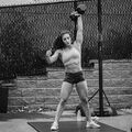 High-intensity interval training session