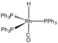 HRh(CO)P3 Structure