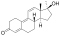 Metribolone chemical structure