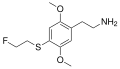 2D structure of 2C-T-21