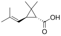 Chrysanthemic acid structure