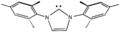 1,3-bis(2,4,6-trimethylphenyl)imidazol-2-ylidene (IMes)