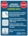Airborne Precautions poster