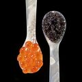 Caviar served in spoons