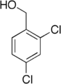 2,4-Dichlorobenzyl alcohol structure